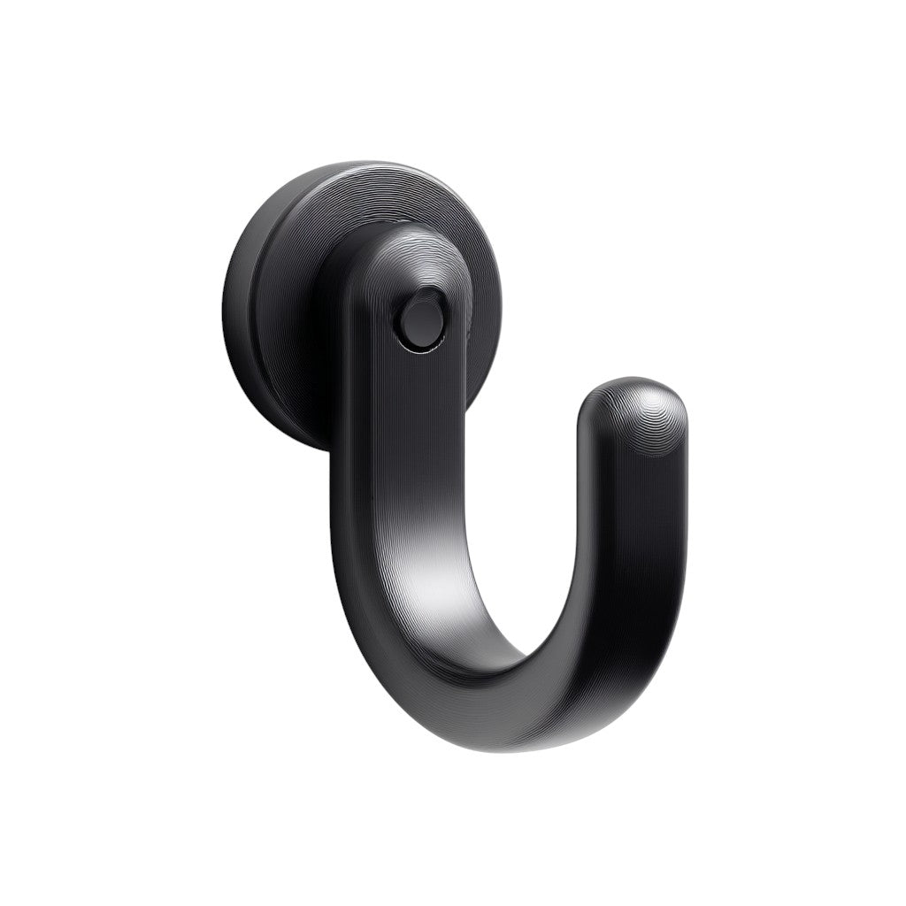 Urban Matte Black J-Hook - Aerospace Aluminum